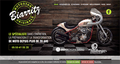 Desktop Screenshot of moto-star-biarritz.com